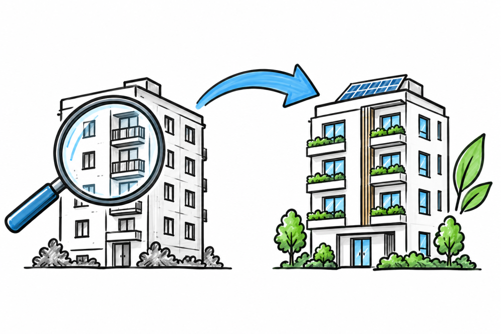 Adquisición y gestión sostenible de activos inmobiliarios